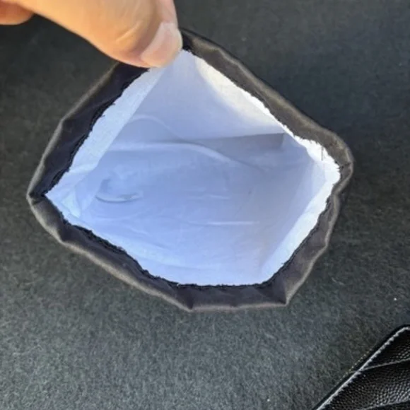 Saint Laurent YSL Cassandra Matelassé Compact Leather Wallet – Black - Picture 8 of 8